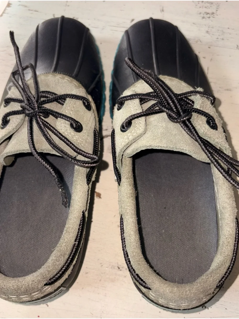 ☔️🦆L.L. Bean Classic Bean Boots Preppy Rain Waterproof Duck Shoes EUC 8.5 - Picture 14 of 15